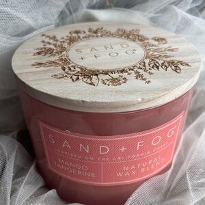 Sand + Fog Mango Tangerine Candle - Pink